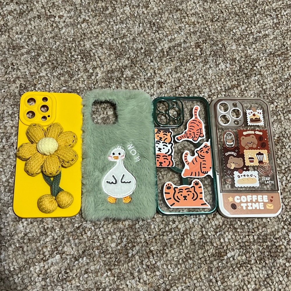 IPhone 13 Pro Max Cases - 4 pcs